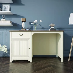 купить стильный Бежевый рабочий стол с дверкой "Olivia" арт GB3001C