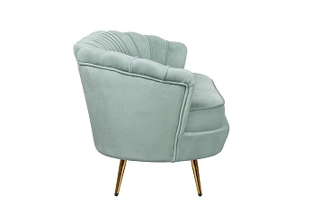 заказать Диван ракушка для гостиниц Pearl Triple Green