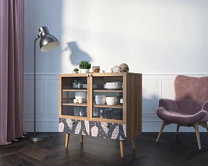 заказать Буфет низкий "Berber" принт 40 арт BB47/Print_40