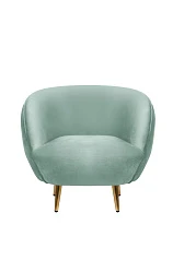 заказать стильное Мягкое кресло для гостиниц Small Benee Green