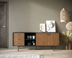 купить Комод с дверками и нишей "Emerson" арт EM15 в интернет-магазине