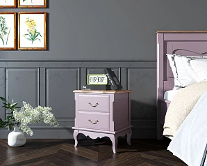 красивые Тумба leontina Lavanda на два ящика арт ST9302/2L на заказ