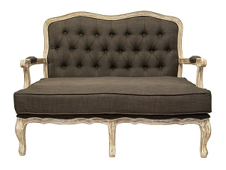 купить Прямой диван модерн Yareli Brown V2 коричневый в интернет-магазине