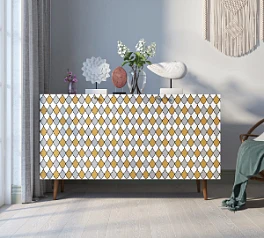 фото Комод "Berber" три дверки 22 принт арт BB01/Print_22