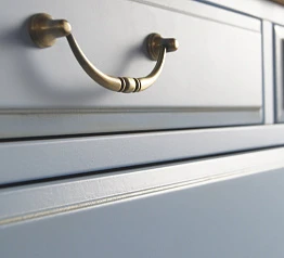 купить стильные Комод «Leontina Blue» на 4 ящика арт ST9315B