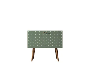 стильные Комод на высоких ножках "Berber" малый принт 12 арт BB13/Print_12