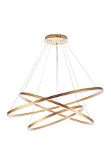 Люстра Orblaze 3 rings 800 gold в интерьере