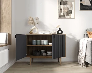 фото Комод с двумя дверками "Emerson" арт EM02/7024/L в интерьере