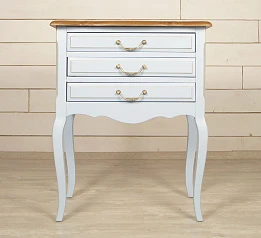 купить стильные Тумба "Leontina Blue" на 3 ящика арт ST9348B