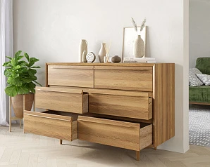 Комод "Bruni" с шестью ящиками арт BR05 на заказ в интернет-магазине