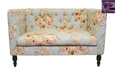 стильный Диван Rose в современном стиле фиолетовый