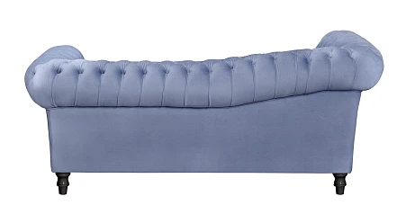 Двухместный диван Lina Blue-B синий