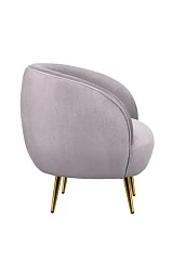 фото Мягкое кресло Benee Grey в интерьере