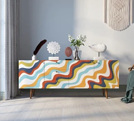 купить Комод "Berber" удлиненный принт 21 арт BB11/Print_21 в интернет-магазине