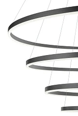 Люстра Orblaze 4 rings 1000 black