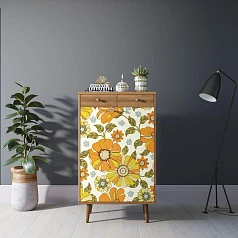 фото Комод "Berber" два ящика и дверки 47 принт арт BB46/Print_47