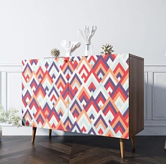 купить стильные Комод "Berber" две дверки 2 принт арт BB04/Print_02 в интернет-магазине