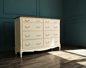 красивый Комод «Leontina» на восемь ящиков арт ST9316/2 в интернет-магазине