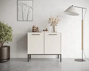 стильный Комод с двумя дверками "Nicole" арт NEM02 на заказ