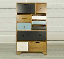 красивые Комод универсальный «Aquarelle Birch» 10 ящиков арт RE-14ETG/4